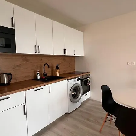 Daire 2 With Terrace, New Building, 8bj *